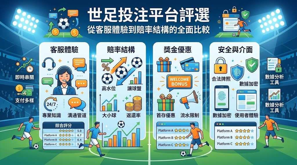 客服體驗到賠率結構的全面比較