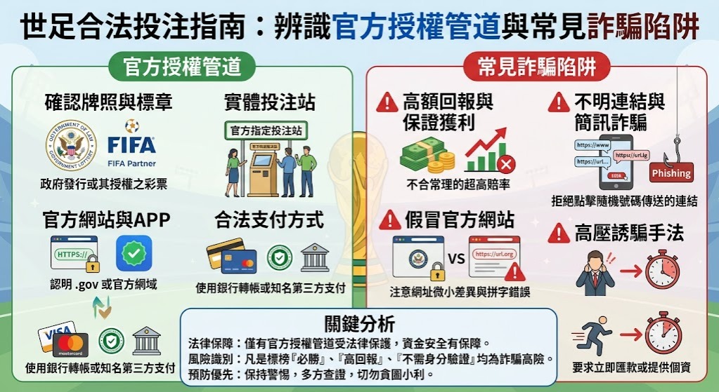世足合法投注指南
